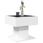 HKH Mesa de Centro com Leds em Derivados de em Madeira - Branco