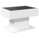 HKH Mesa de Centro com Leds em Derivados de em Madeira - Branco