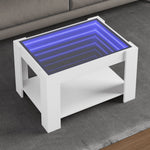 HKH Mesa de Centro com Leds em Derivados de em Madeira - Branco