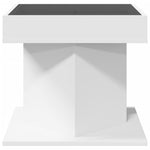 HKH Mesa de Centro com Leds em Derivados de em Madeira - Branco
