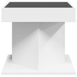 HKH Mesa de Centro com Leds em Derivados de em Madeira - Branco