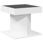 HKH Mesa de Centro com Leds em Derivados de em Madeira - Branco