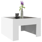 HKH Mesa de Centro Luzes Led Infinity - Branco
