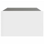 HKH Mesa de Centro Luzes Led Infinity - Branco
