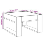 HKH Mesa de Centro Luzes Led Infinity - Branco