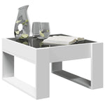 HKH Mesa de Centro Luzes Led Infinity - Branco