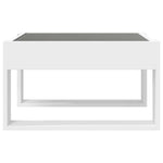HKH Mesa de Centro Luzes Led Infinity - Branco