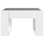 HKH Mesa de Centro Luzes Led Infinity - Branco