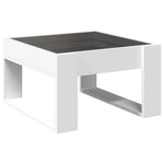 HKH Mesa de Centro Luzes Led Infinity - Branco