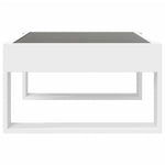 HKH Mesa de Centro Luzes Led Infinity - Branco