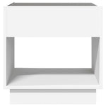 HKH Mesa de Centro Luzes Led Infinity - Branco
