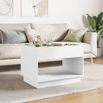 HKH Mesa de Centro Luzes Led Infinity - Branco