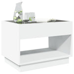 HKH Mesa de Centro Luzes Led Infinity - Branco