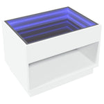 HKH Mesa de Centro Luzes Led Infinity - Branco