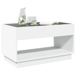 HKH Mesa de Centro Luzes Led Infinity - Branco