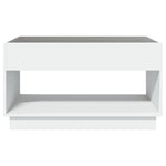 HKH Mesa de Centro Luzes Led Infinity - Branco