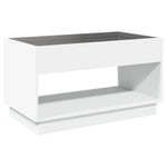 HKH Mesa de Centro Luzes Led Infinity - Branco