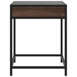 HKH Mesa de Centro Luzes Led Infinity Carvalho - Castanho