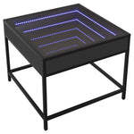 HKH Mesa de Centro com Luzes Led Infinity - Preto