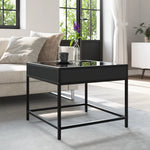HKH Mesa de Centro com Luzes Led Infinity - Preto