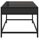 HKH Mesa de Centro com Luzes Led Infinity - Preto