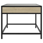 HKH Mesa de Centro Luzes Led Infinity Carvalho Sonoma