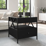 HKH Mesa de Centro com Luzes Led Infinity - Preto