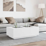 HKH Mesa de Centro Luzes Led Infinity - Branco