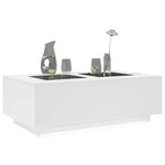 HKH Mesa de Centro Luzes Led Infinity - Branco