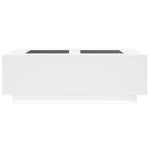 HKH Mesa de Centro Luzes Led Infinity - Branco