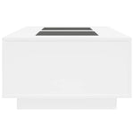 HKH Mesa de Centro Luzes Led Infinity - Branco