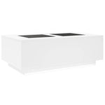 HKH Mesa de Centro Luzes Led Infinity - Branco