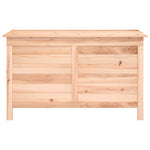 HKH Caixa Para Almofadões De Exterior 99x50x56,5 Cm Abeto Maciço - Marrom