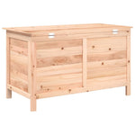 HKH Caixa Para Almofadões De Exterior 99x50x56,5 Cm Abeto Maciço - Marrom