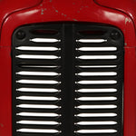 HKH Mesa de Bar Trator Madeira Maciça Vermelho/castanho em Mangueira