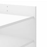 HKH Mesa de Centro em Derivados de em Madeira - Branco