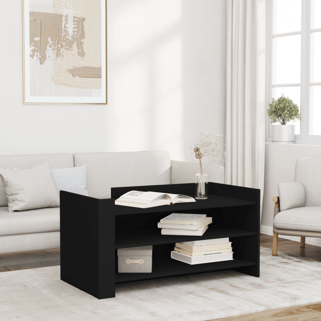 HKH Mesa de centro en derivados de madera - Negro
