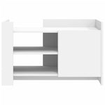 HKH Mesa de Centro em Derivados de em Madeira - Branco