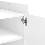 HKH Mesa de Centro em Derivados de em Madeira - Branco