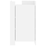 Aparador Clásico HKH en derivado de Madera 45 x 35 x 75 cm - Blanco