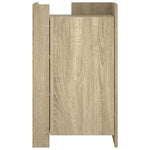 Aparador Clásico HKH de madera DM 45 x 35 x 75 cm - Roble Sonoma