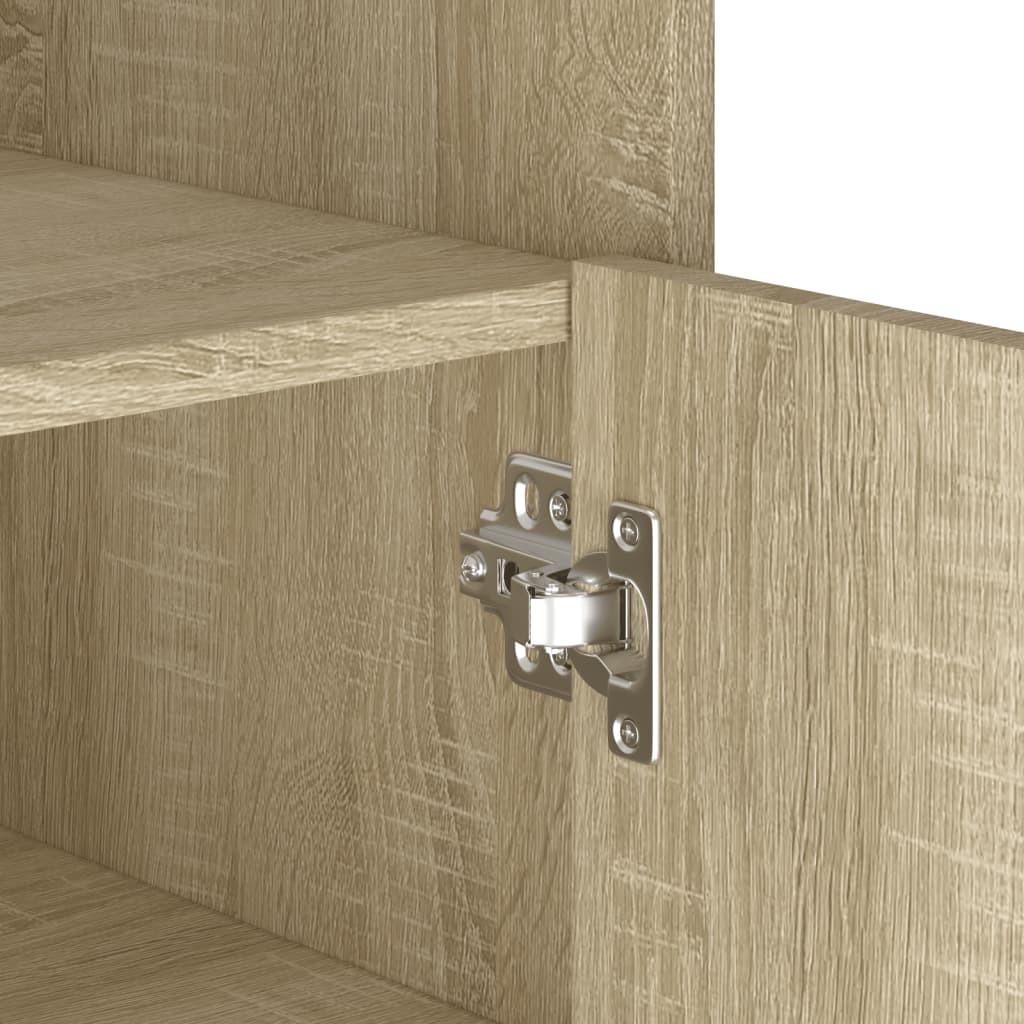 Aparador Clásico HKH de madera DM 45 x 35 x 75 cm - Roble Sonoma