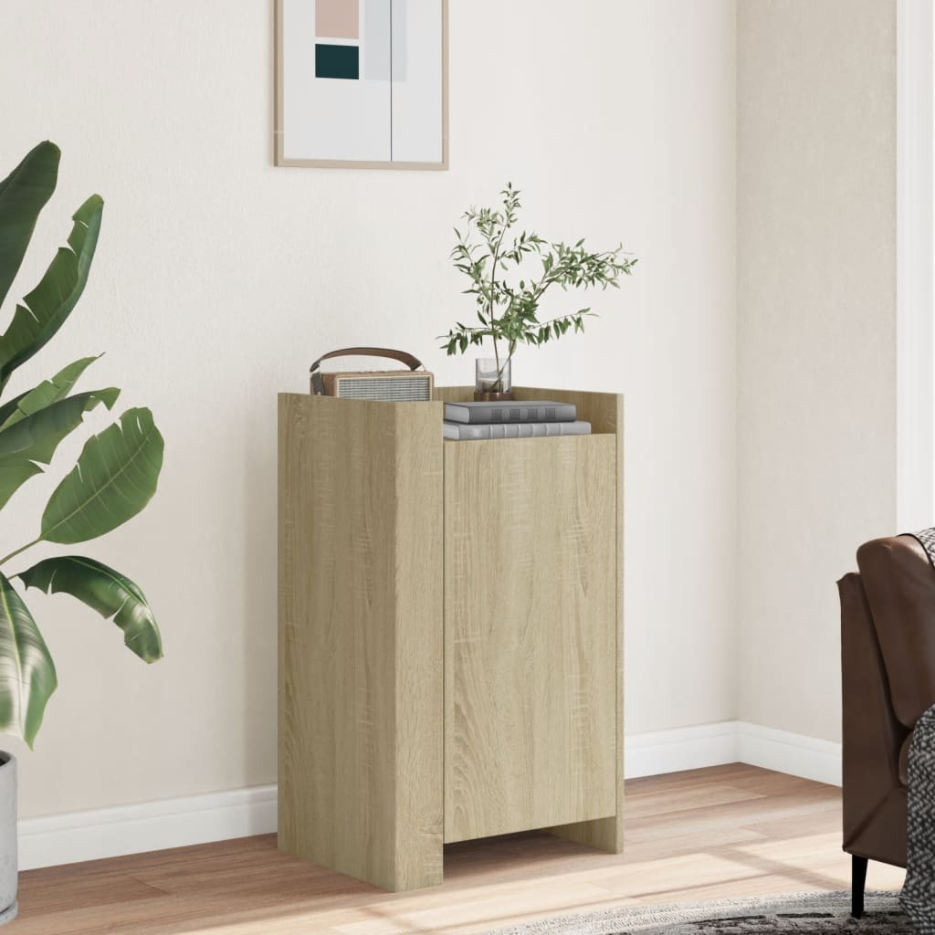 Aparador Clásico HKH de madera DM 45 x 35 x 75 cm - Roble Sonoma