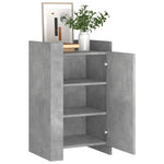 HKH Aparador Clásico en derivados de Madera 45 X 35 X 75 Cm - Gris Cemento