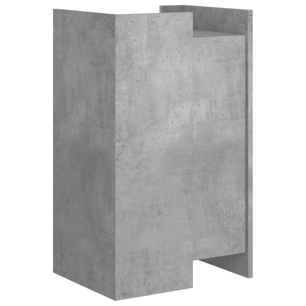 HKH Aparador Clásico en derivados de Madera 45 X 35 X 75 Cm - Gris Cemento
