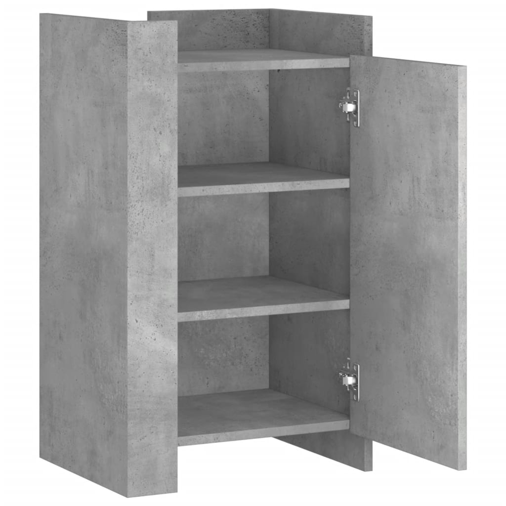 HKH Aparador Clásico en derivados de Madera 45 X 35 X 75 Cm - Gris Cemento