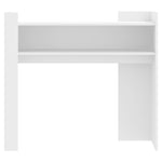 HKH Mesa de Apoio em Derivados de Madeira - Branco