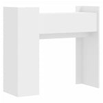 HKH Mesa de Apoio em Derivados de Madeira - Branco