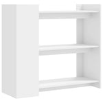 HKH Mesa de Apoio em Derivados de Madeira - Branco