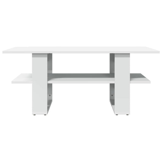 HKH Mesa de Centro em Derivados de em Madeira - Branco